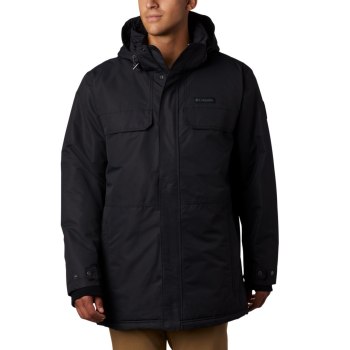 Columbia Muške Jakne - Rugged Path Parka Tall Crne | QAJG-24987